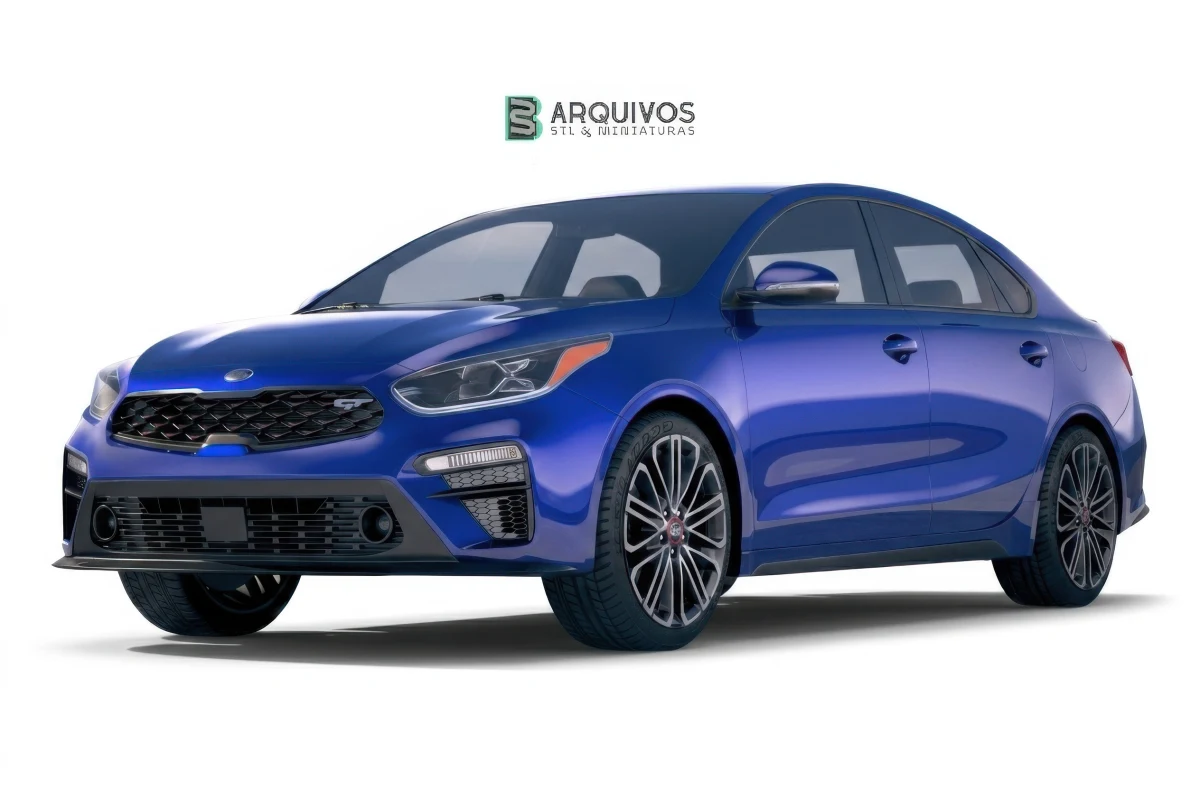 Modelo 3D STL - Kia Forte GT 2019 — foto 6